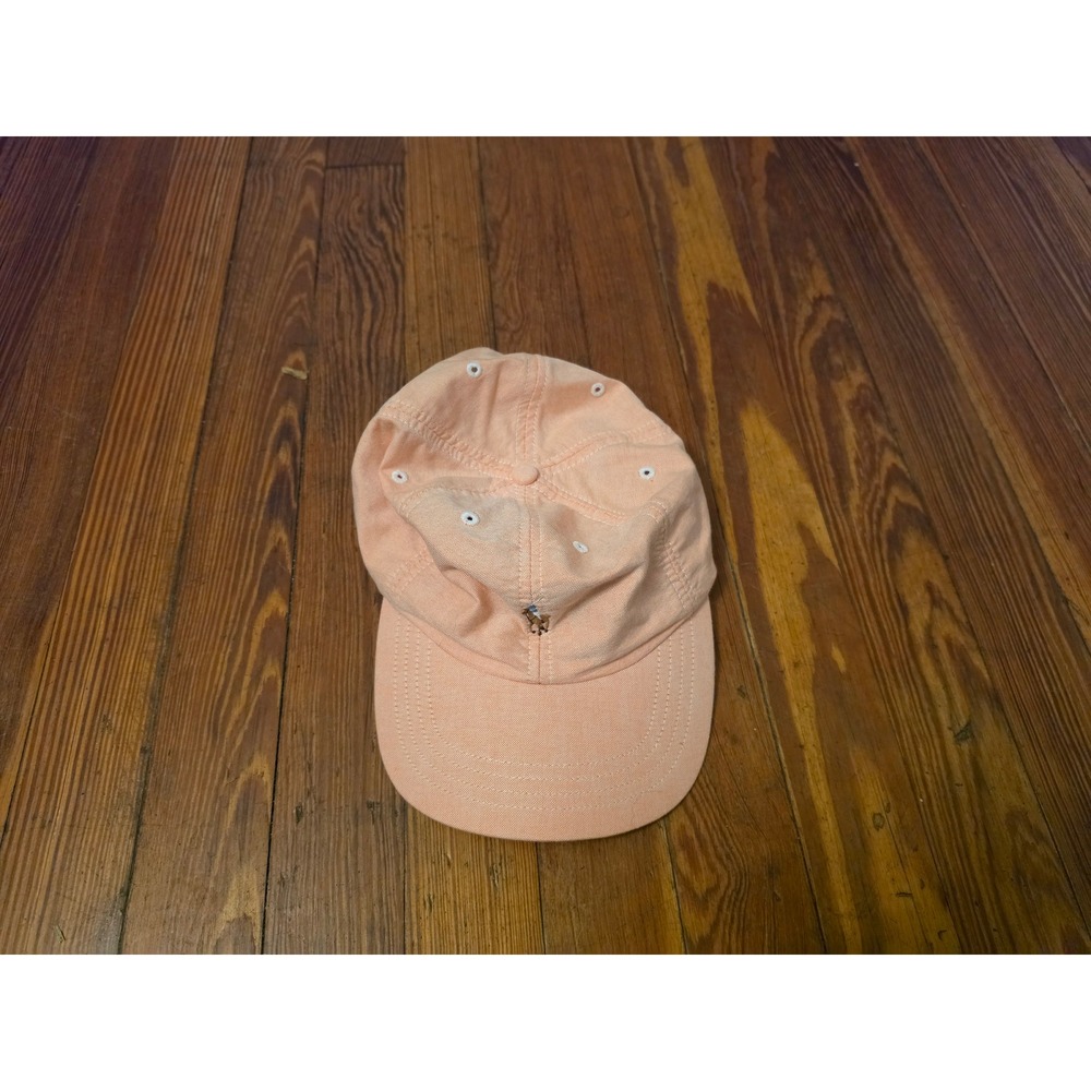 Polo Ralph Lauren Peach Cotton Baseball Cap Dad Hat Embroidered Pony One Size